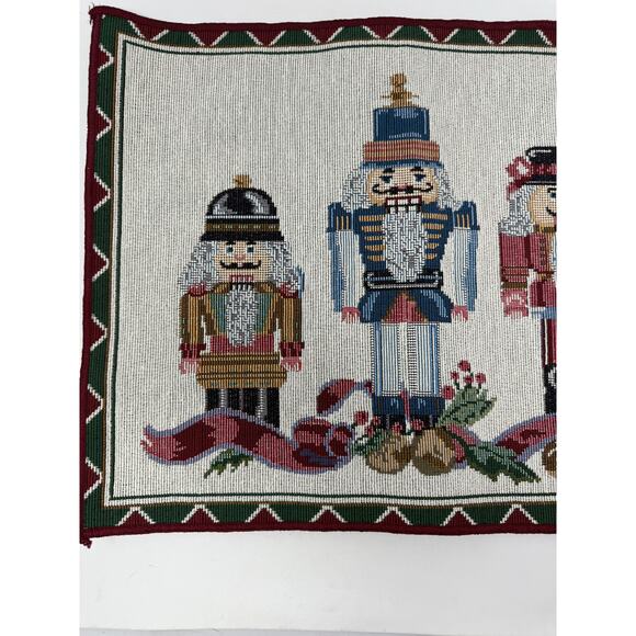 Nutcracker Christmas Placemat Vintage Style 16.5 x 13 Made in USA Holiday Decor - Picture 8 of 9